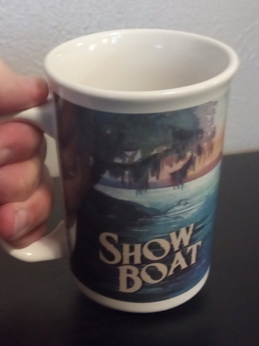Broadway Musical "Show Boat" Collectible Vintage Coffee / Tea Mug: New York Cast